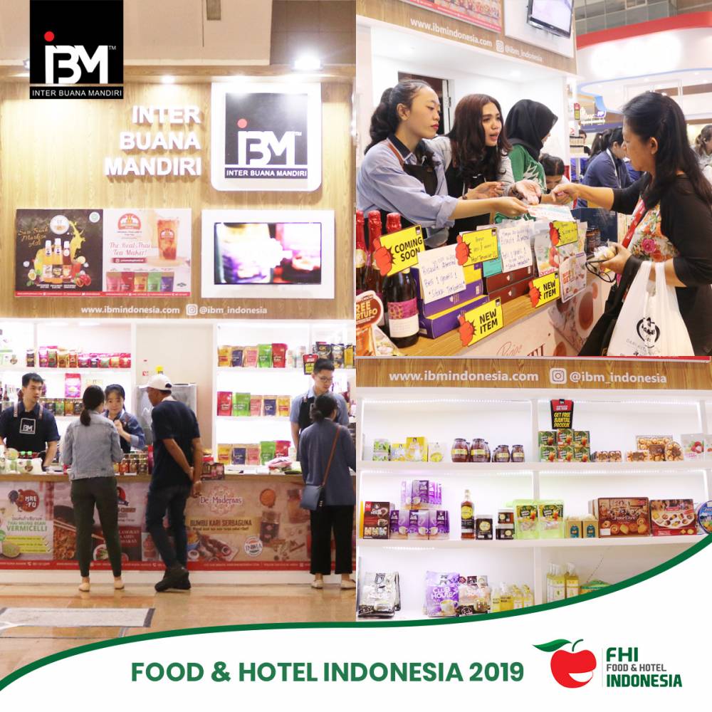 Perkuat Brand dengan Berpartisipasi dalam Food & Hotel Indonesia 2019 Inter Buana Mandiri