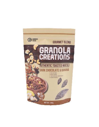 Granola Creations Dark Chocolate & Banana Inter Buana Mandiri