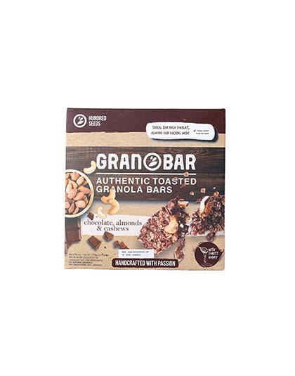 Granobar Chocolate, Almonds & Cashew 175 gram Inter Buana Mandiri