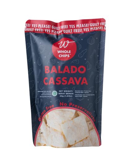 Whole Chips Balado Cassava Inter Buana Mandiri