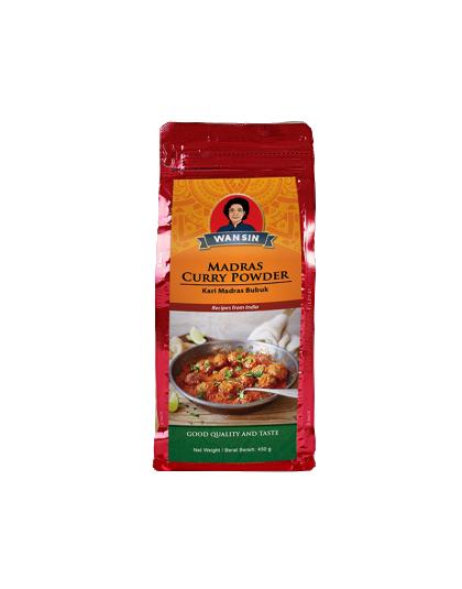Wansin Madras Curry Powder 450 gr Inter Buana Mandiri