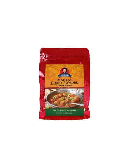 Wansin Madras Curry Powder 225 gr Inter Buana Mandiri