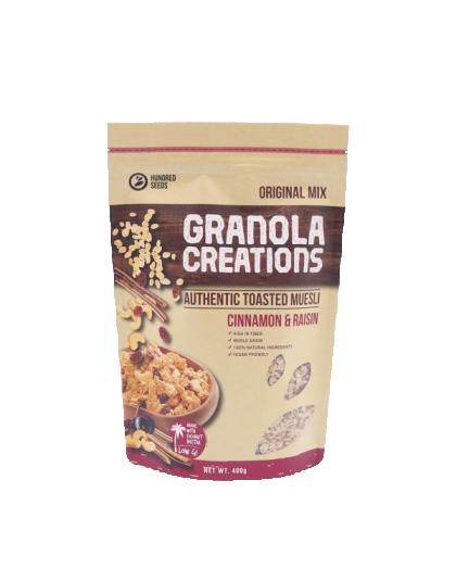 Granola Creations Cinnamon & Raisin Inter Buana Mandiri