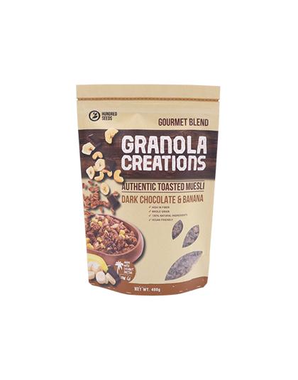 Granola Creations Dark Chocolate & Banana 200 gram Inter Buana Mandiri