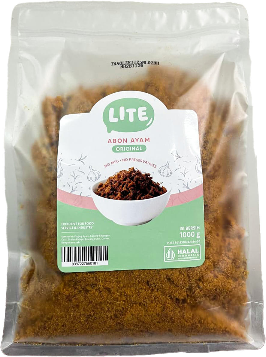 Grandville Lite Abon Ayam Original Inter Buana Mandiri