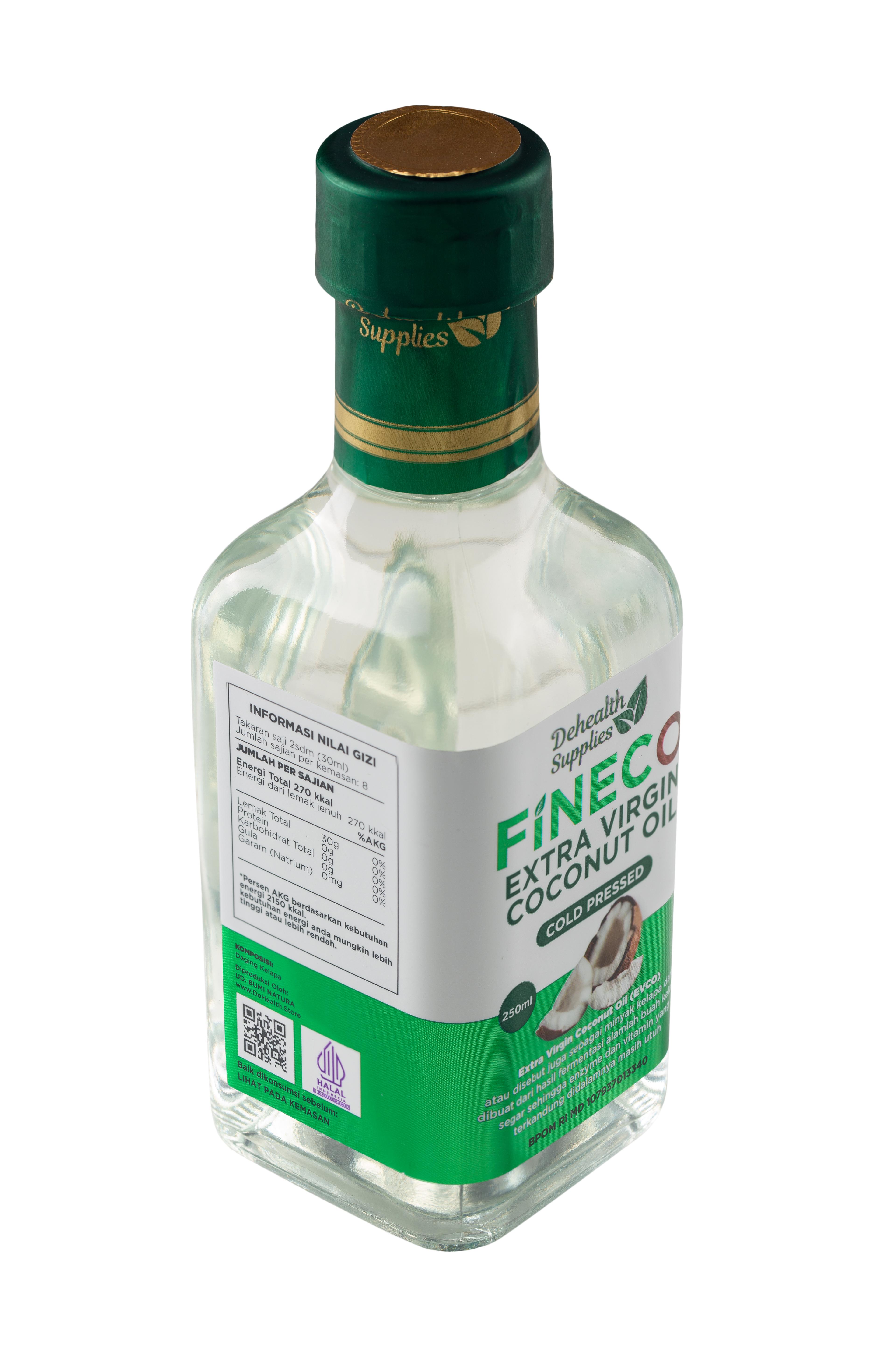 Dehealth Supplies Fineco Extra Virgin Coconut Oil Inter Buana Mandiri