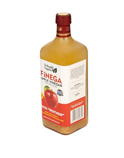 Dehealth Supplies Finega Apple Vinegar 1000ml Inter Buana Mandiri
