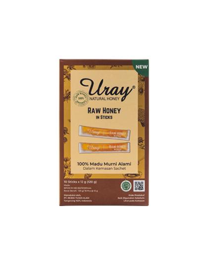 Madu Uray Raw Honey In Sticks 120gr Inter Buana Mandiri