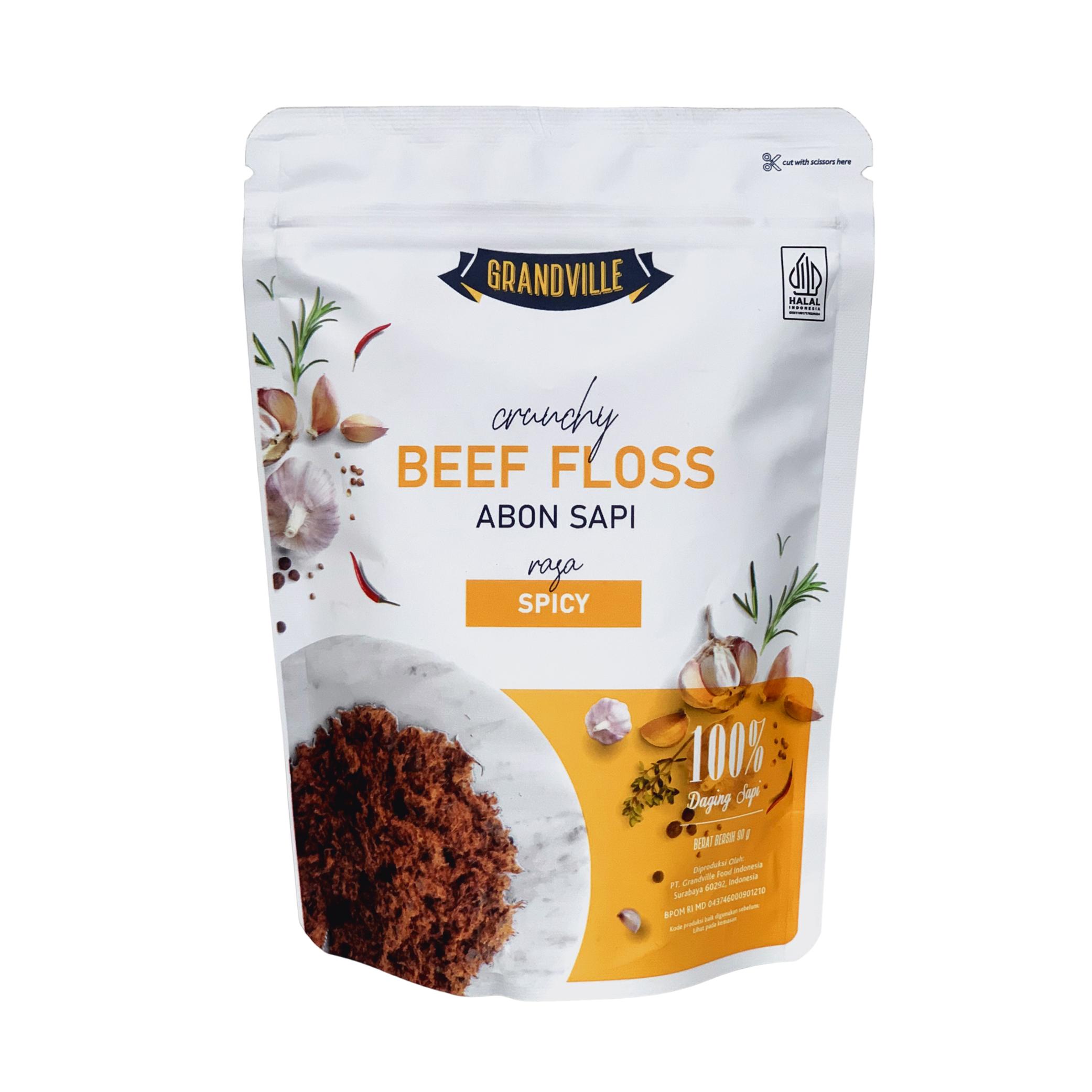 Beef Floss Spicy 90g Inter Buana Mandiri