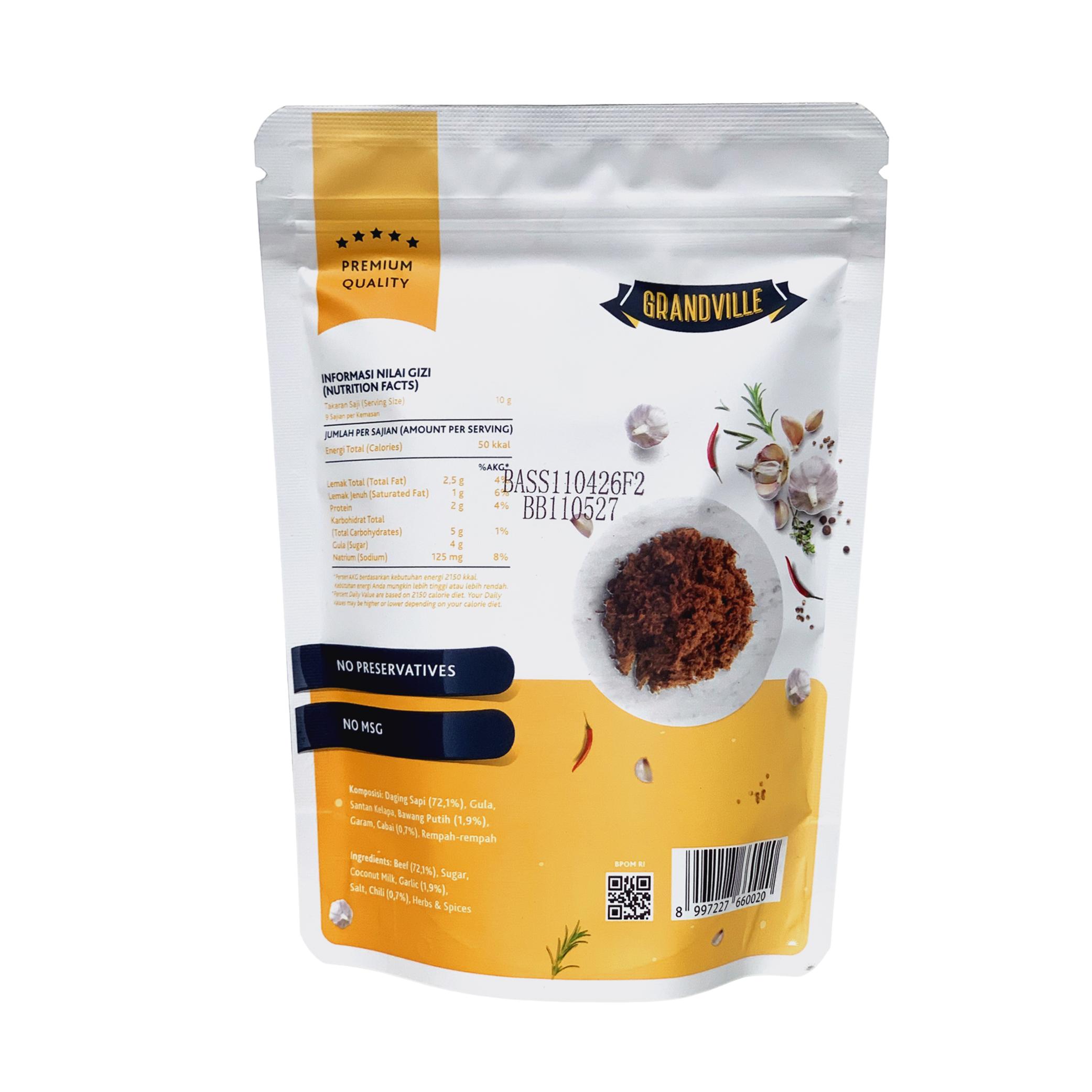 Beef Floss Spicy 90g Inter Buana Mandiri