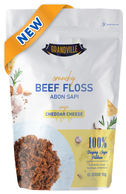 Beef Floss Cheddar Cheese 90g Inter Buana Mandiri