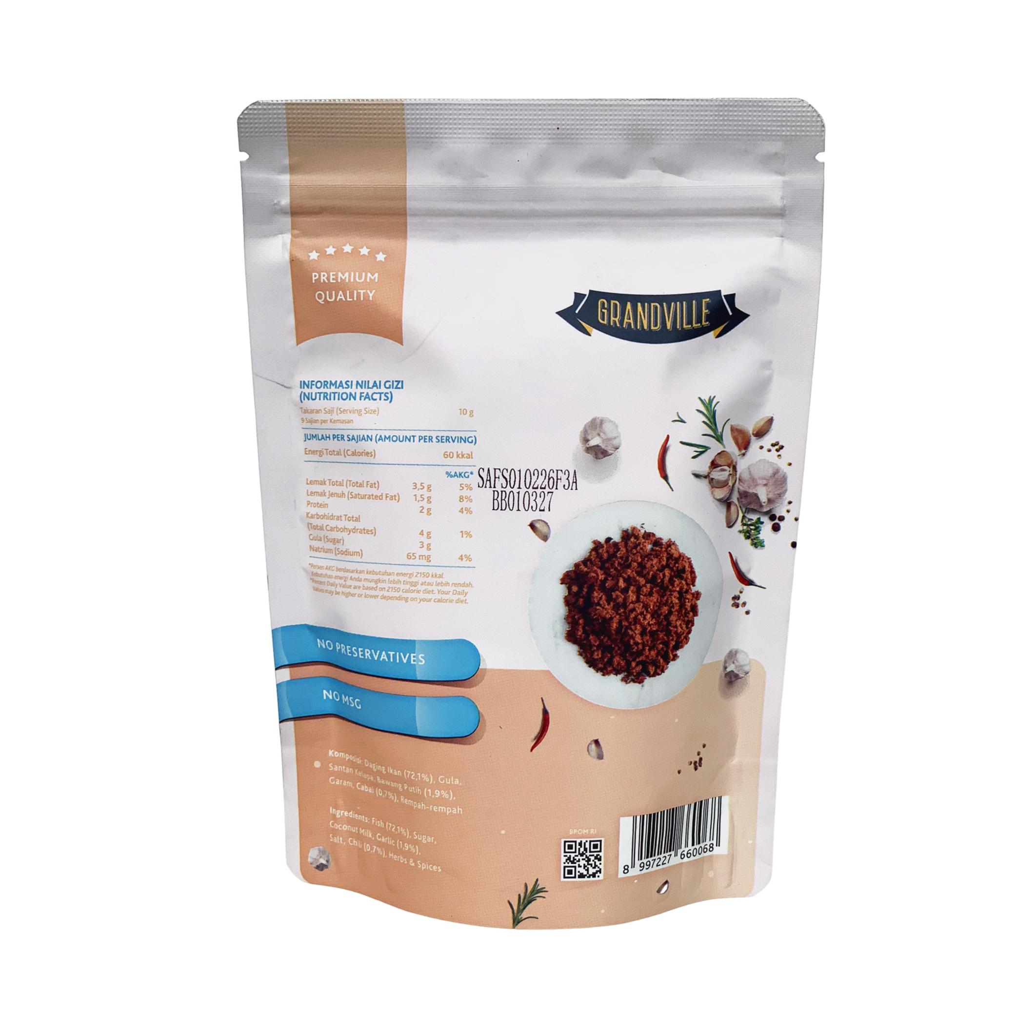 Fish Floss Spicy 90g Inter Buana Mandiri