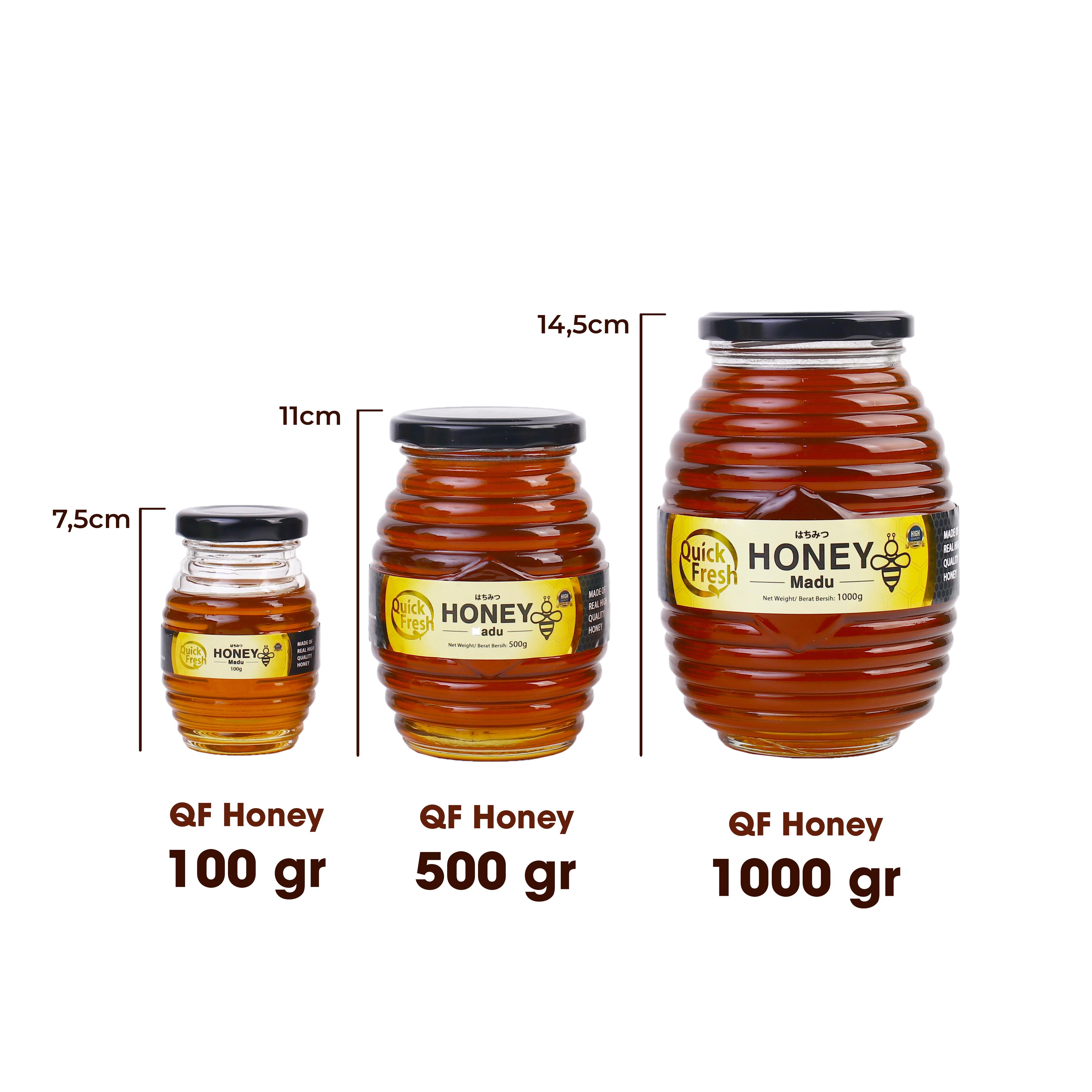 Quick Fresh Honey 100g Inter Buana Mandiri
