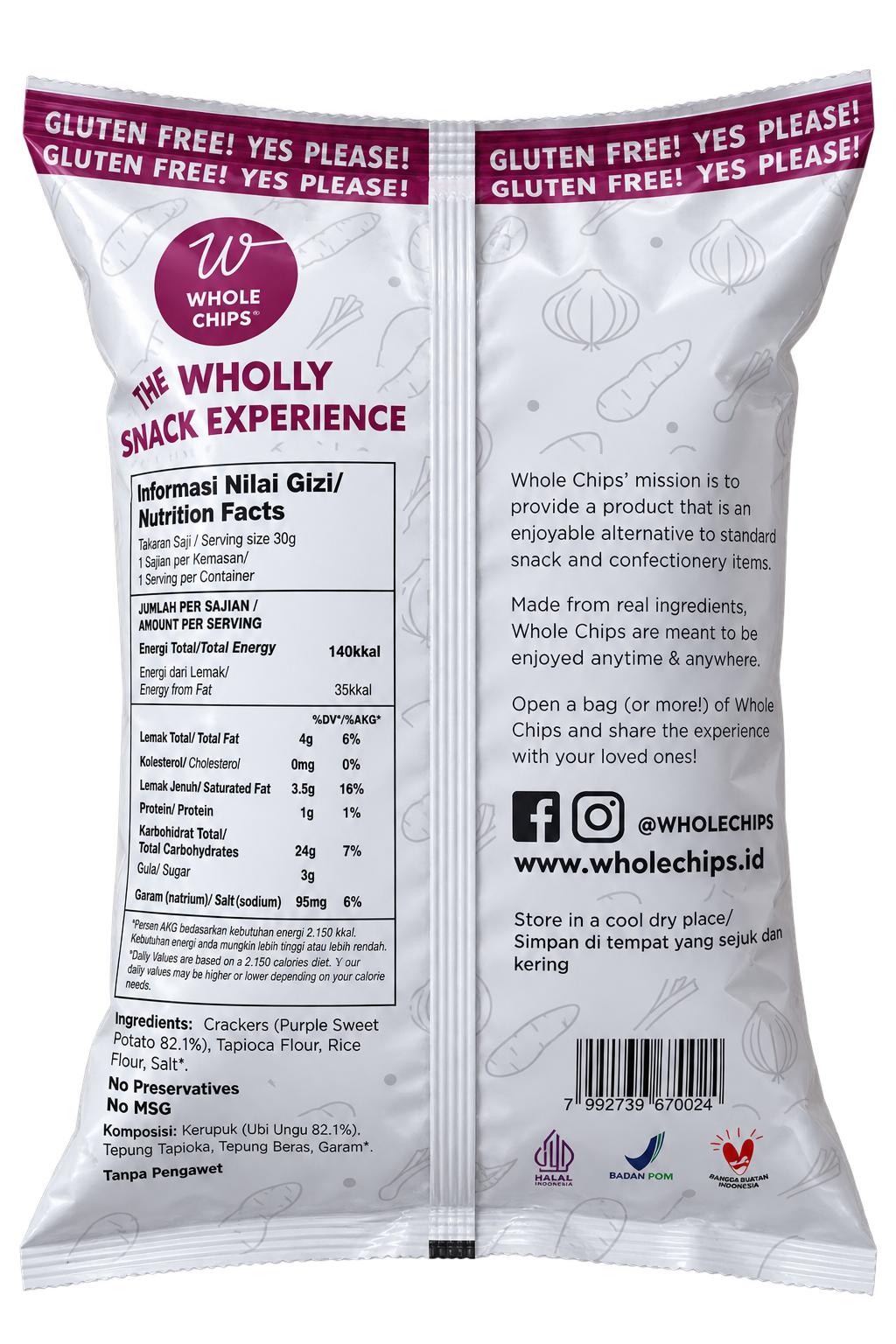 Whole Chips – Purple Ube 90g Inter Buana Mandiri